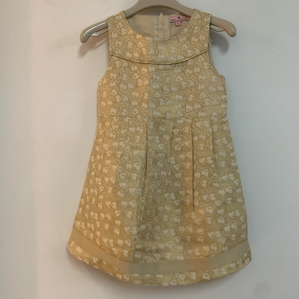 Juicy Couture heart of gold Valentine dress